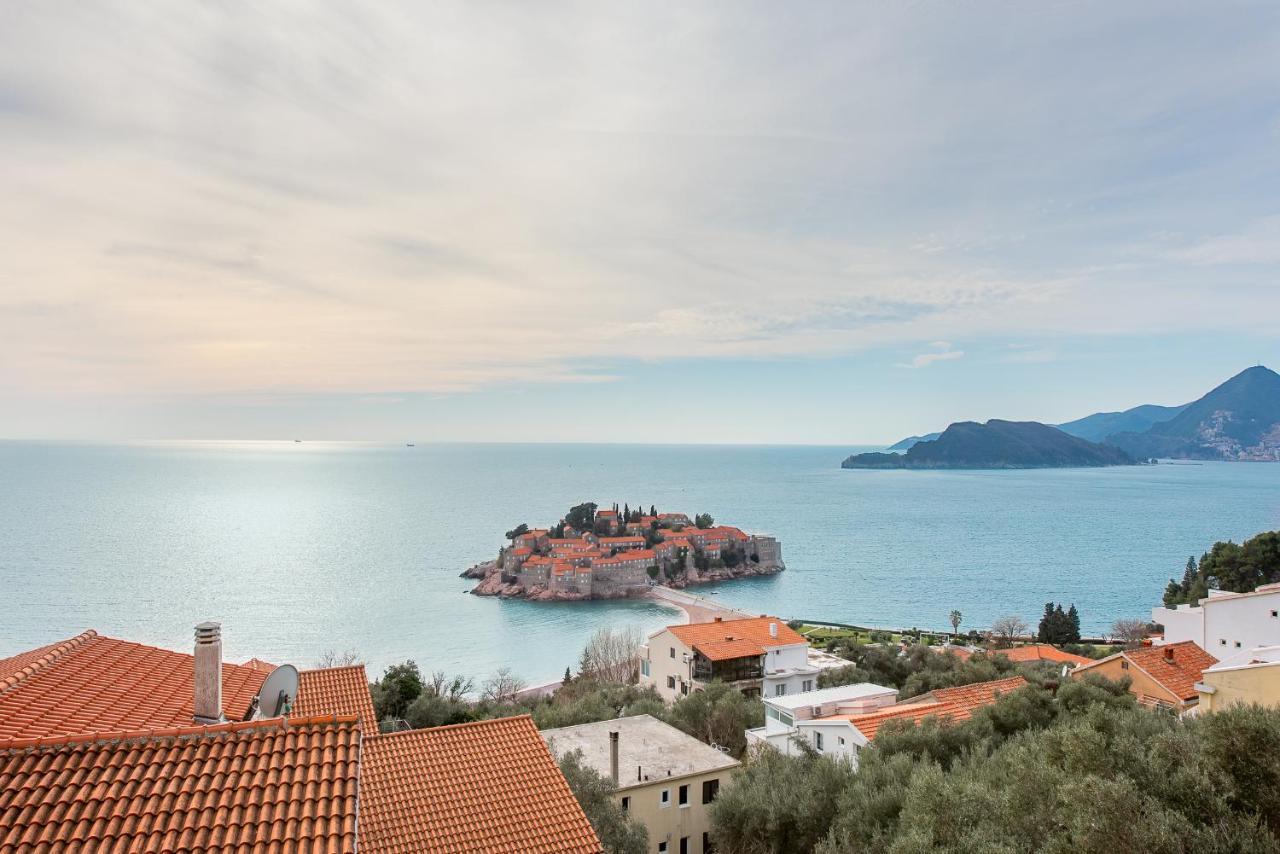 Apartments Kruna Sveti Stefan Eksteriør bilde